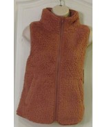 SO® Sherpa Vest with Piping Mauve FBRC  Women&#39;s JR Size S NWT MSRP$44 - $20.47