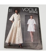 2021 Vogue UNCUT Sewing Pattern V1783 Shirt Dress  16~18~20~22~24 - $21.04