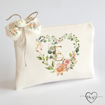 Gift For Her Cosmetic Bag, Personalised Makeup Bags - $19.99+