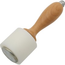 Leather Craft Carving Nylon Hammer with Wooden Handle Tool - £9.64 GBP