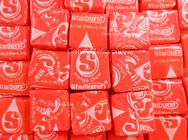 Starburst ORANGE One pound Orange Starburst chewy candy bulk candy - $8.97