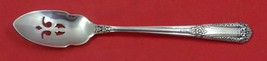 Inaugural by State House Sterling Silver Olive Spoon Pierced 5 3/4&quot; Custom Made - $58.41