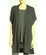 Eileen Fisher Kimono Cardigan Size- L/XL Deep Teal Knit - $59.38