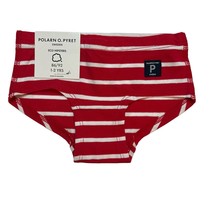 Polarn O. Pyret Red Stripe Eco Hipster Briefs 1-2 Year New - £6.13 GBP