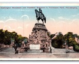 Washington Monument Fairmount Park Philadelphia Pennsylvania UNP WB Post... - $1.93