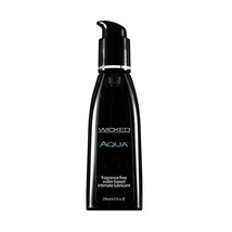 Wicked Sensual Care Aqua Waterbased, Black, 250ml  - $39.00