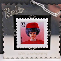 NIP Vintage Barbie 40th Anniversary Ornament Ceramic And Metal - £22.44 GBP