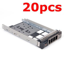 20Pcs 3.5" Hot Plug Hard Drive Tray Caddy For Dell PowerEdge T710 NX3100 NX3200 - £181.68 GBP