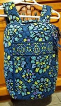 Vera Bradley Campus Laptop Backpack Large Computer Bag Indigo Pop Blue F... - £23.39 GBP