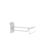 Slatwall Flip Scan Chrome 4 Inch Peg Hook Durable For 4” on Center Slatwall - $48.25 MXN