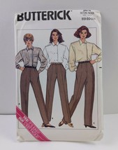 1985 Butterick 3474 Vintage Sewing Pattern Womens Proportion Pants Size 12 14 16 - £6.99 GBP