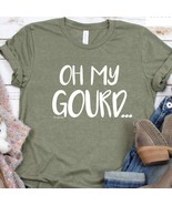 Fall Graphic T-Shirt - &quot;Oh My Gourd....&quot; - Small - £22.68 GBP
