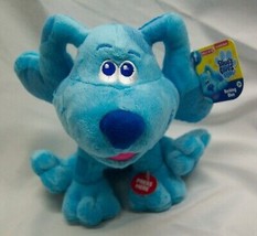 Blue&#39;s Clues &amp; You Barking Blue Puppy Dog 7&quot; Plush Stuffed Animal New w/ Tag - £15.82 GBP