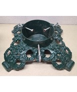 VTG Heavy Cast Iron Large Christmas Tree Stand 15&quot; Base Trees up to 6&quot; D... - $207.57 CAD