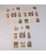 Vintage Lynn Hollyn sticker sheets Cottage Core Floral Fruit garden gate... - $204.30 MXN
