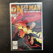 Nth Man The Ultimate Ninja #1 2 4 12 Marvel Comics 1989 Lot of 4 - $8.00