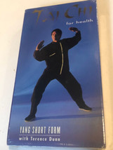 Tai Chi For Health VHS Tape Yang Short Form Terence Dunn Sealed S2B - $9.89