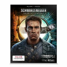 Terminator 2 &amp; Total Recall Double Feature Steelbook (Blu-Ray) NEW Sealed - £31.06 GBP