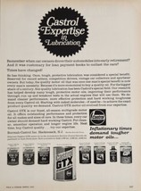 1975 Print Ad Castrol Expertise in Lubrication Motor Oil in Cans Hackensack,NJ - £14.57 GBP