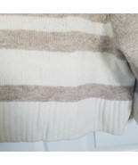Banana Republic Extra Fine Merino Blend Striped Sweater Size XL Womens C... - £15.24 GBP
