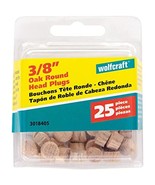 Wolfcraft 3018405 Round Oak Head Plug, 3/8&quot; - $17.35