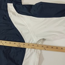 Columbia XL2335 Women's Blue & White Full Zip Hoodie Rain Nylon Jacket Size L image 15