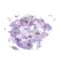 Natural Amethyst Chip Beads No Hole Undrilled 4oz bag  X45 - $8.54