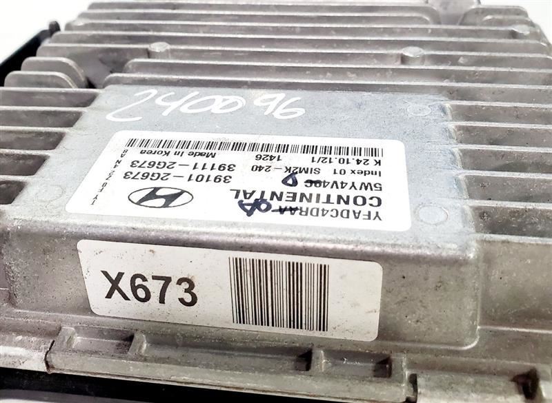 2013 Hyundai Sonata OEM 2.4L Electronic Control Module ECM 39111-2G673  Item image 7
