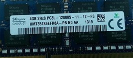 HYNIX HMT351S6EFR8A-PB 4GB DDR3L PC3-12800 CL11 512MBX64 256MX8 1.35V 20... - $17.81