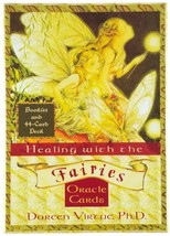 Healing w the Fairies Oracle Cards Booklet 44 Card Deck Beautiful Inspir... - $47.82