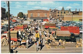 Postcard Farmers Market Kitchener Ontario - $3.95