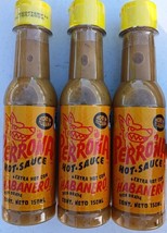 3X LA PERRONA EXTRA HOT HABANERO SALSA 3 BOTTLES 150g EACH - FREE SHIPPING - $426.68 MXN