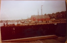 Vintage Dock At The Fishermans Museum Nova Scotia Canada1984 Color Photo - $37.82 MXN