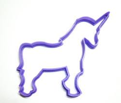 Unicorn Full Body Magical Animal Magic Power Cookie Cutter 3D Printed USA PR303 - £2.38 GBP