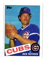 1985 Topps #563 Dick Ruthven Chicago Cubs - £1.09 GBP