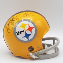 Jerome Bettis Autographed Pittsburgh Steelers Mini Helmet Hall Of Fame - £105.12 GBP