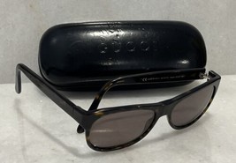 Gucci Tortoise Sunglasses Italy GG 1573/S 086HG 55 15 With Case - $148.50