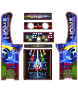Atgames Legends Ultimate ALU Tron Design decal Arcade Cabinet graphics Art - $1,443.19 MXN+