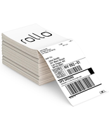Direct Thermal Shipping Labels - Pack of 500 4X6 Thermal Labels Fanfold ... - $40.26 CAD