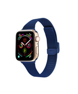 Blue Stainless Steel Apple Watch Band 38MM - $35.62 CAD