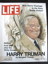 Life Magazine - December 1, 1972 - Harry Truman on the Cover - Henry Kissinger - £7.99 GBP