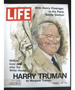 Life Magazine - December 1, 1972 - Harry Truman on the Cover - Henry Kis... - £7.86 GBP