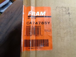 FRAM CA7478SY AIR FILTER NEW IN BOX FREE SHIPPING! - $19.45