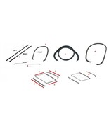 Sunroof MOONROOF Seal Gasket Set 4 PCS FIT FOR Mercedes Benz W123 COUPE - £42.73 GBP