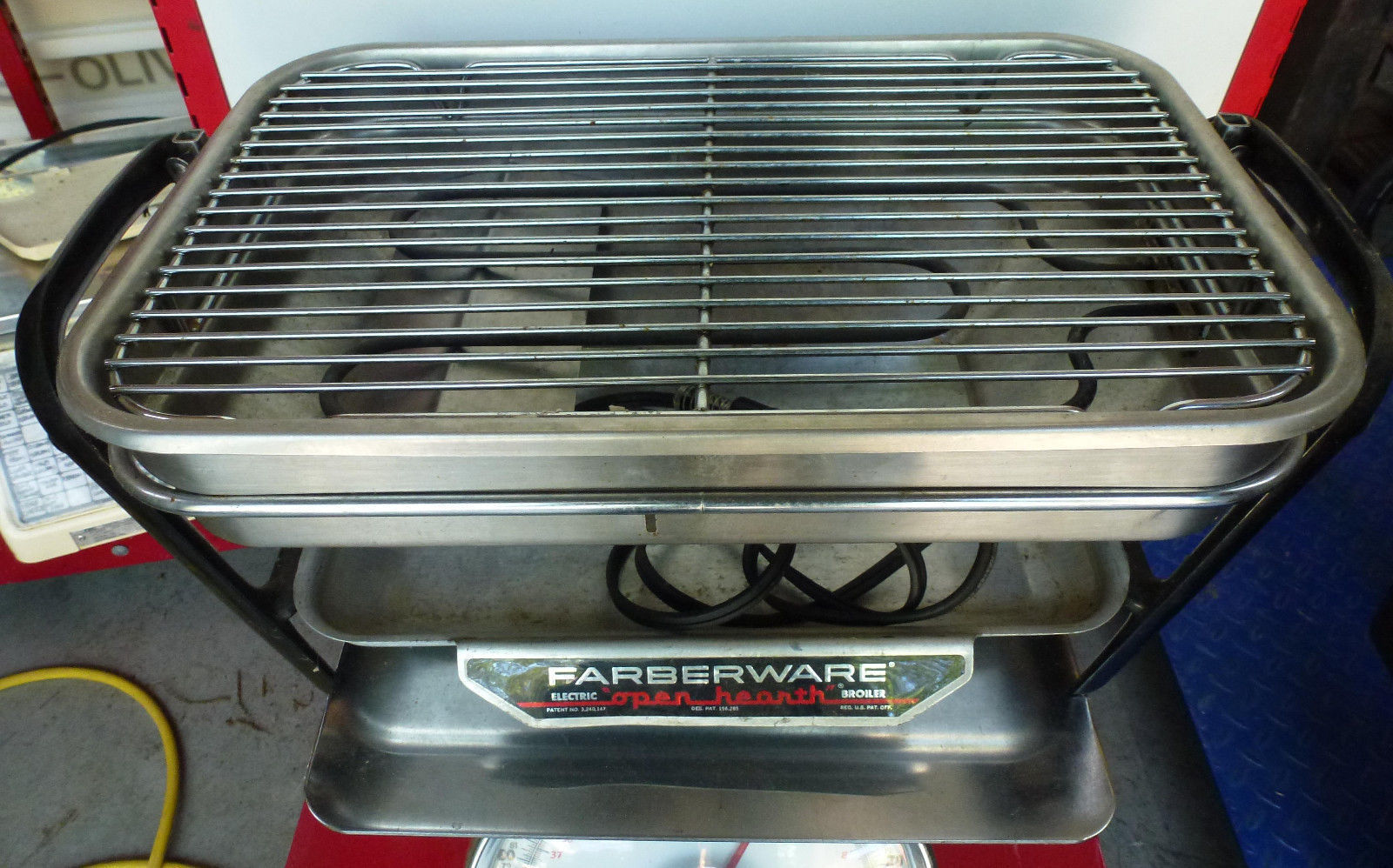 Vintage 450-A Farberware Open Hearth Broiler grill bbq indoor electric - $18.00