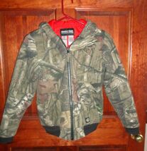 Youth Mossy Oak Large 12-14 Hunting Camo Break Up Infinity Quilted Jacke... - $27.88 CAD