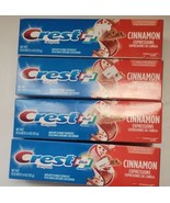 4 Crest Plus Complete Whitening Expressions Toothpaste Cinnamon Rush 6oz... - £26.63 GBP