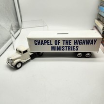 Vintage 1997 Ford diecast truck, Chapel of the highway ministries, also bank - £11.71 GBP