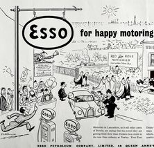 Esso Petroleum Co Gas And Oil 1952 Advertisement UK Import London DWII8 - €14,87 EUR