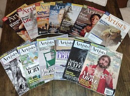 13pc Lot Artist Magazine Mixed Months &amp; Years 2022-2021-2006 &amp; 2005 - £32.04 GBP